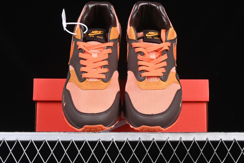 Nike Air Max 1 Retro Running Shoes with Half-Sole Air Cushion - HF7346-200