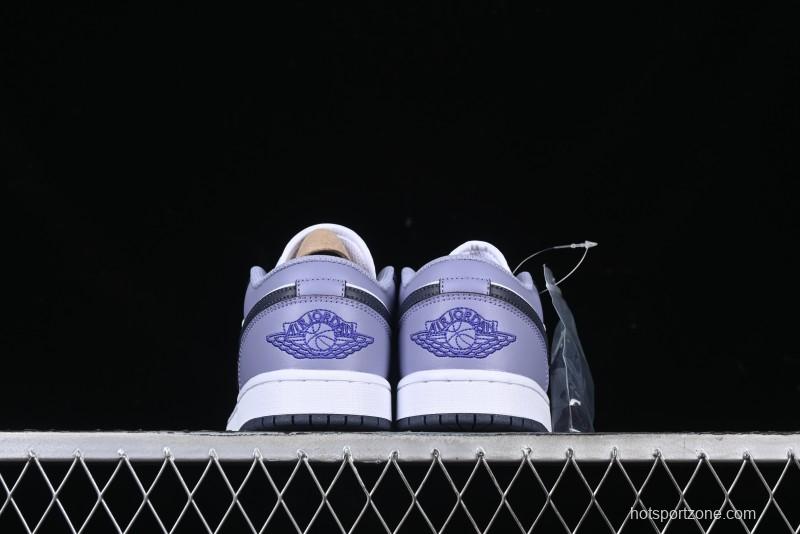 Nike Air Jordan 1 Low AJ1 Haze Purple Casual Sneakers - 553558-145