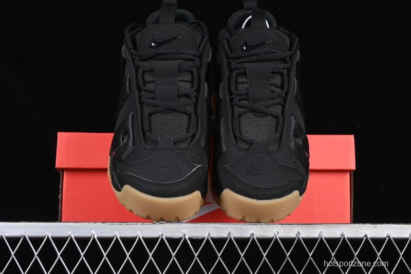 Nike Air More Uptempo Retro Basketball Shoes with Breathable Mesh Upper - FZ3055-003