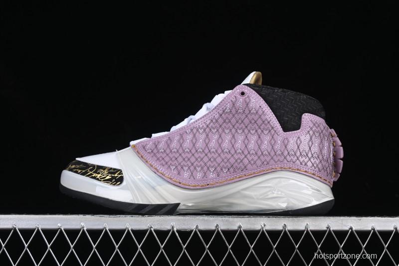 Nike Air Jordan 23 AJ23 Mid Retro Casual Basketball Shoes with Visible Air Cushion - 318376-102