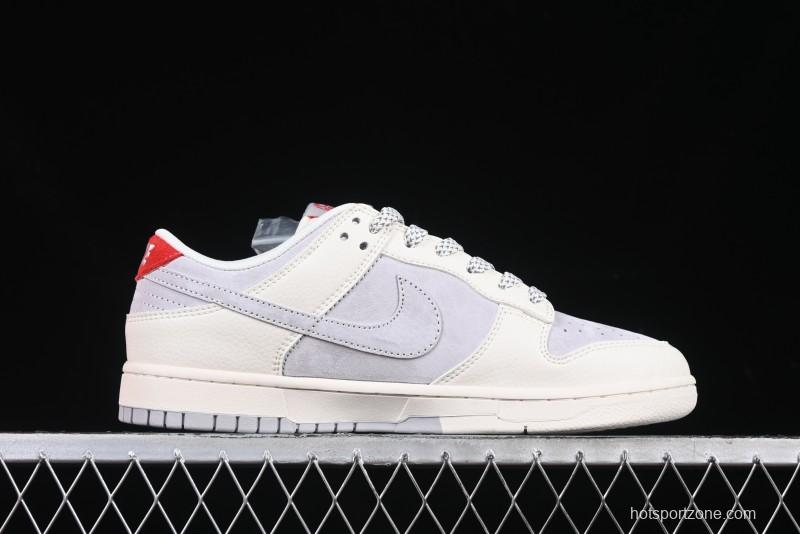 Nike SB Dunk Low Stussy Collaboration Anniversary Custom Low-Top Casual Sneakers - FC1688-206