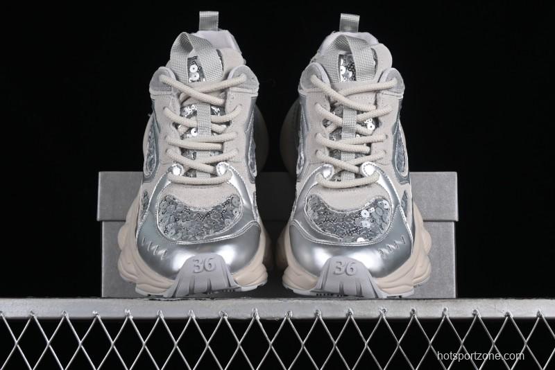 GG-CC Casual Running Shoes with Irregular Design - G24U9893B