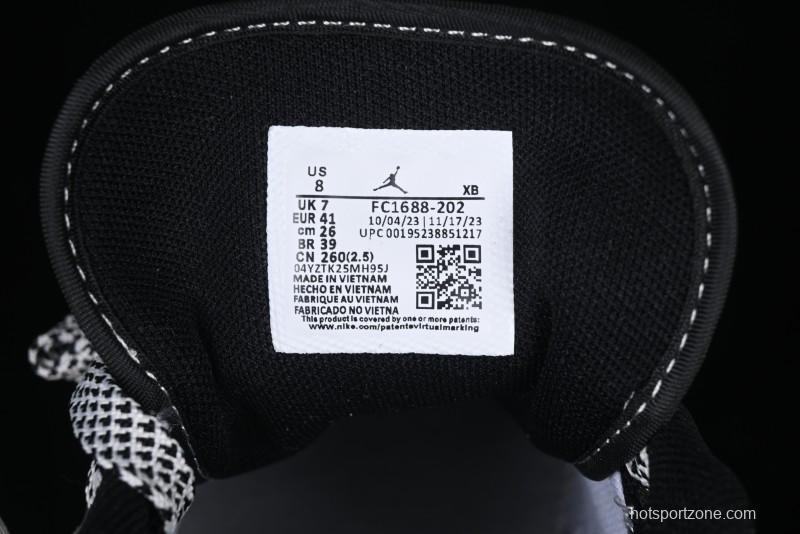 Nike Air Jordan 1 Low Retro Basketball Shoes with Custom Stussy Grey Snake Design - FC1688-202