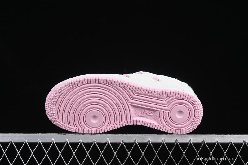 Nike Air Force 1 '07 Low Valentine's Day Limited Casual Sneakers with Full-Length Air Cushion - HV5992-111