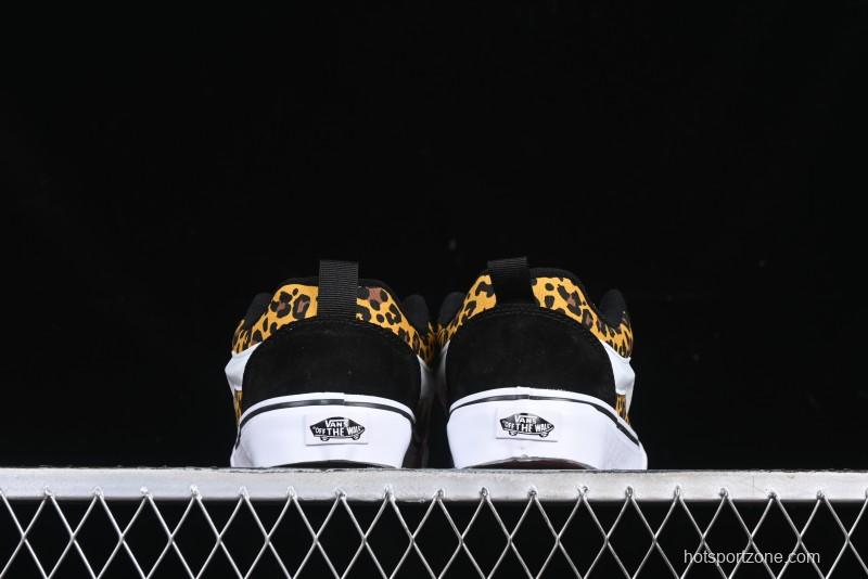 Vans Knu Skool Low Top Casual Sneakers in Leopard Print - VN000CR5CJK