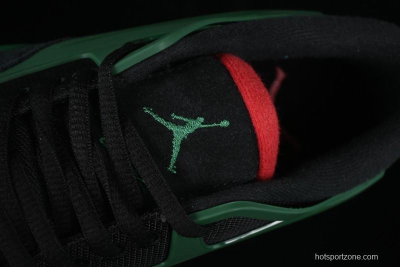 Nike Air Jordan 4 Remastered Sneakers with Textile Mesh Leather and Suede Upper - FQ7939-003