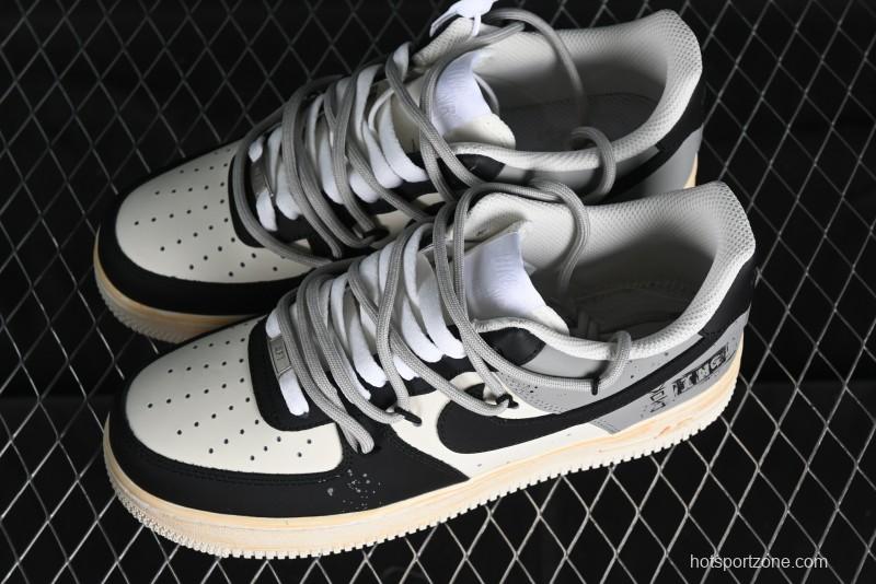 Nike Air Force 1 '07 Low Custom Hand-Painted Anime Theme Casual Sneakers with Strap - ZH0316-015