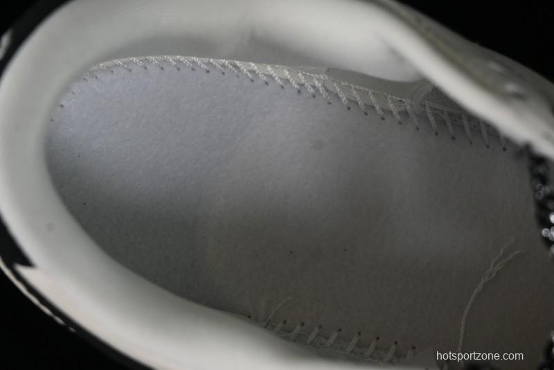 Nike SB Dunk Low Lightning Collaboration - Off White Black Colorway with Mini Swoosh Anniversary Custom Edition Low Top Casual Skate Shoes - XD1688-028