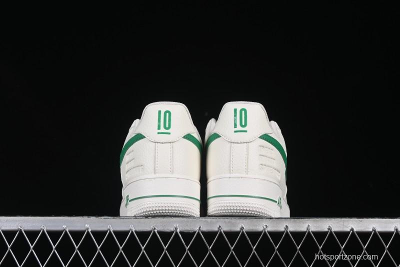Nike Air Force 1 '07 Low Ted x Portland Collaboration Reflective Green Sneakers - DD8959-707