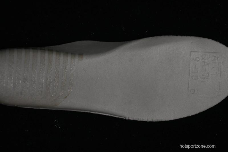 Nike Air Force 1 '07 Low Casual Sneakers with Hemp Rope Laces and Distressed Design - 315122-333