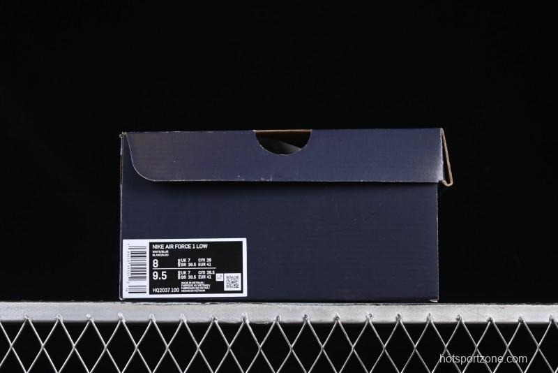 Nike Air Force 1'07 Low Casual Sneakers with Full-Length Air Cushion - HQ2037-100