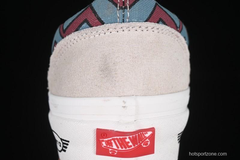 Vans Parra x Otw By Vans Low-Top Casual Skate Shoes with Surrealist Pop Art Design - VN0A3WKT4QA