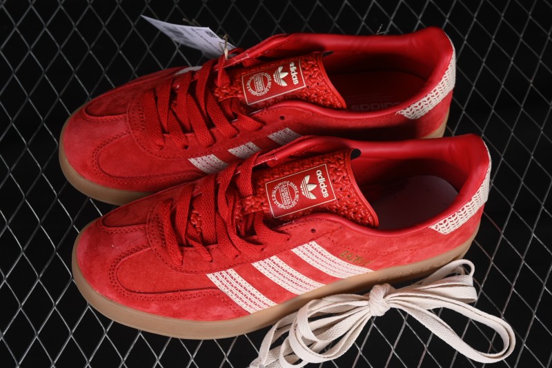 Adidas Originals Gazelle Indoor JI2756 Retro Casual Slip-Resistant Wear-Resistant Low-Top Sneakers