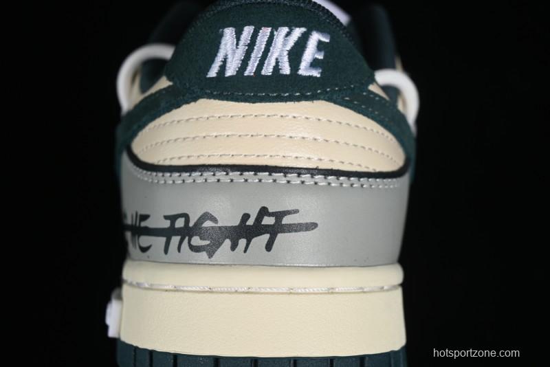 Nike Dunk Low Panda Prank Universe Exploration - Star Trek Mocha SB Strap Low-top Casual Sneakers - FQ8080-133