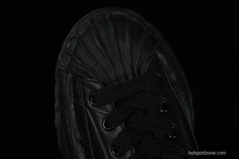 Wayne Original Sole Leather Low Sneaker with Melted Ice Cream Outsole - W.E5