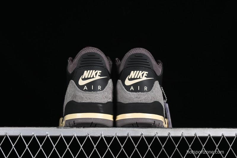 Nike A Ma Maniere x Air Jordan 3 Retro Black Sneakers - FZ4811-001