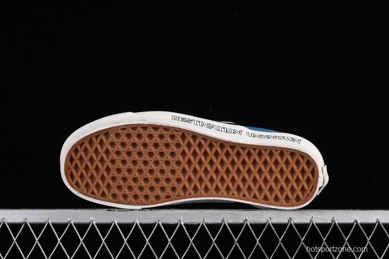 Vans Slip-On x Liberaiders Origami Checkerboard Low-Top Casual Sneakers - VN000V0SAPK