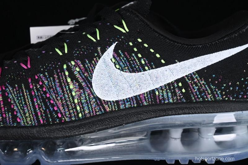 Nike Air Max Flyknit 2014 Running Shoes with Full-Length Air Cushion - 620469-015
