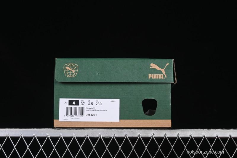 PUMA Suede Classic Sneakers - Rose Pink & Chocolate Brown