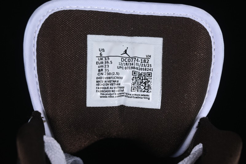 Nike Air Jordan 1 Low AJ1 Mocha Pink Casual Lifestyle Sneakers - DC0774-182
