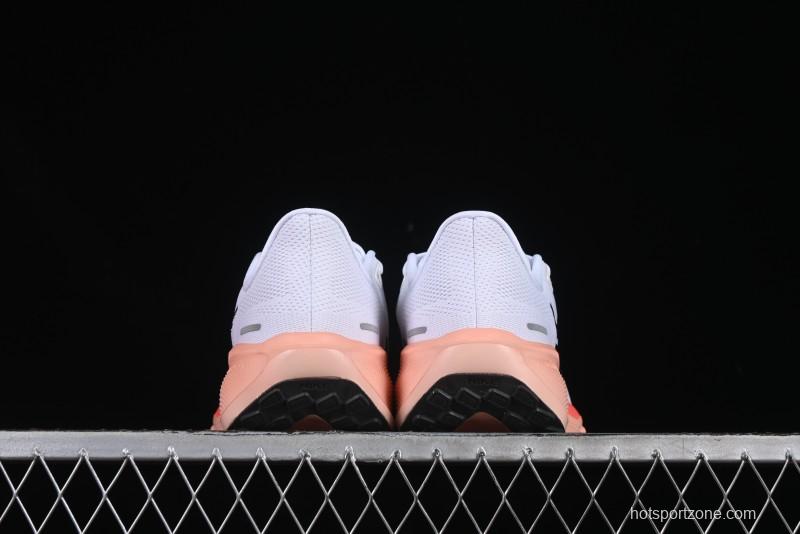 Nike Air Zoom Running Shoes - White/Coral Gradient