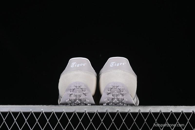 Classic Onitsuka Tiger Mexico 66 Shoes – White & Grey Minimalist Design