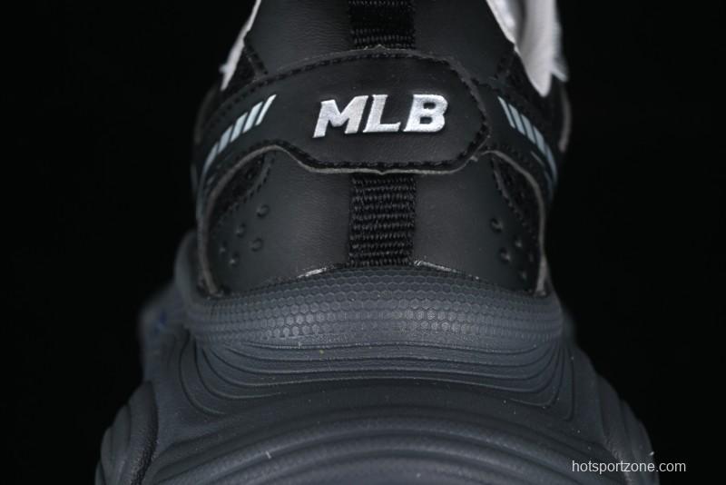 New York Yankees MLB Winner Chunky Height Increasing Thick Sole Running Shoes - 3ASHWD15N50BKS