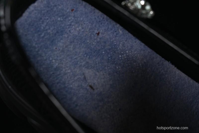 Black Patent Chunky Platform Loafers with Metal Embellishments