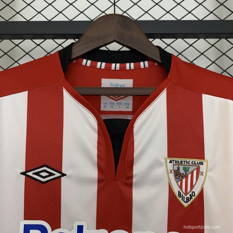 11/12 Retro Athletic Bilbao Home Jersey