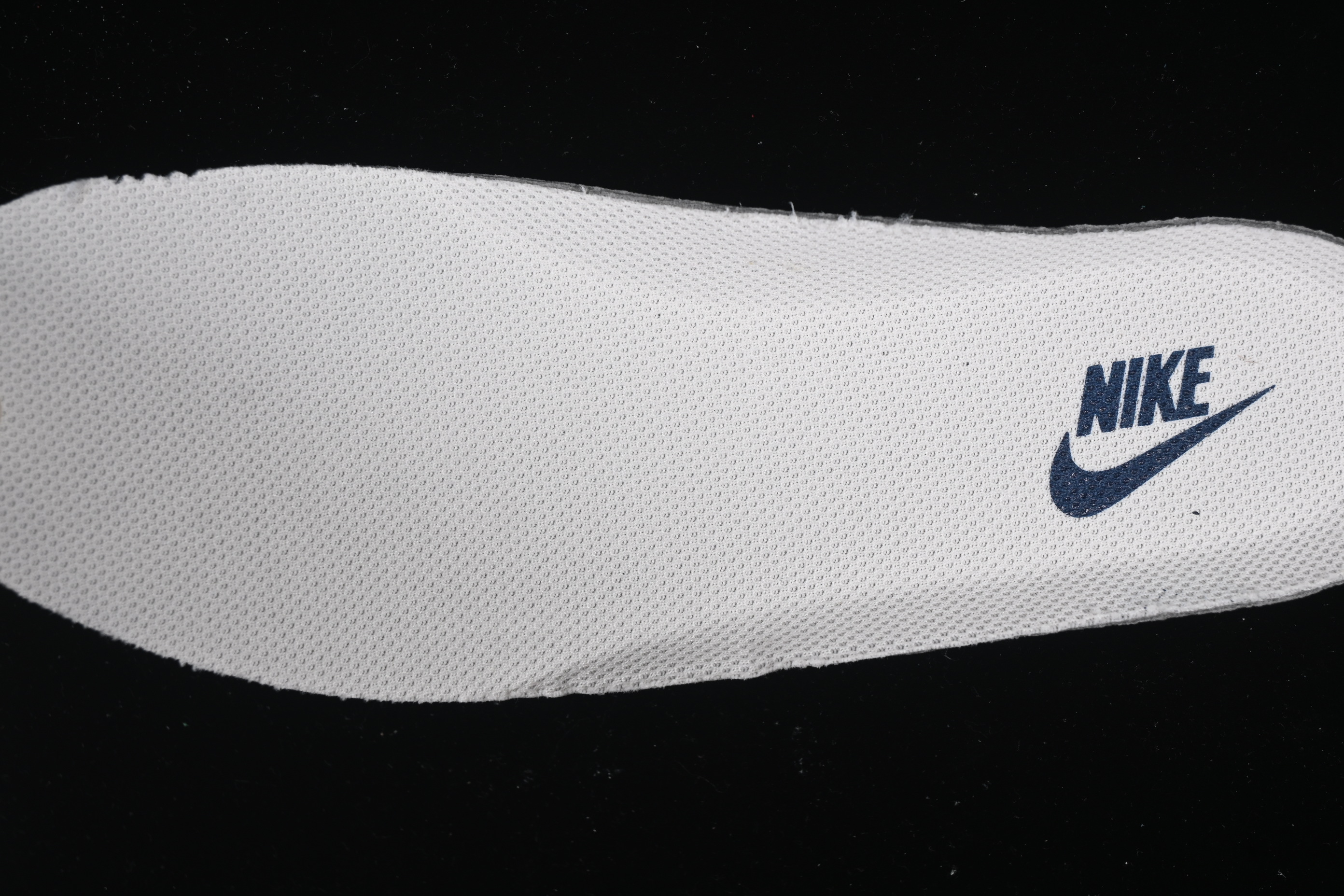 Nike Air Force 1 '07 Low Supreme Collaboration Dark Blue Swoosh Casual Sneakers - XS1958-524