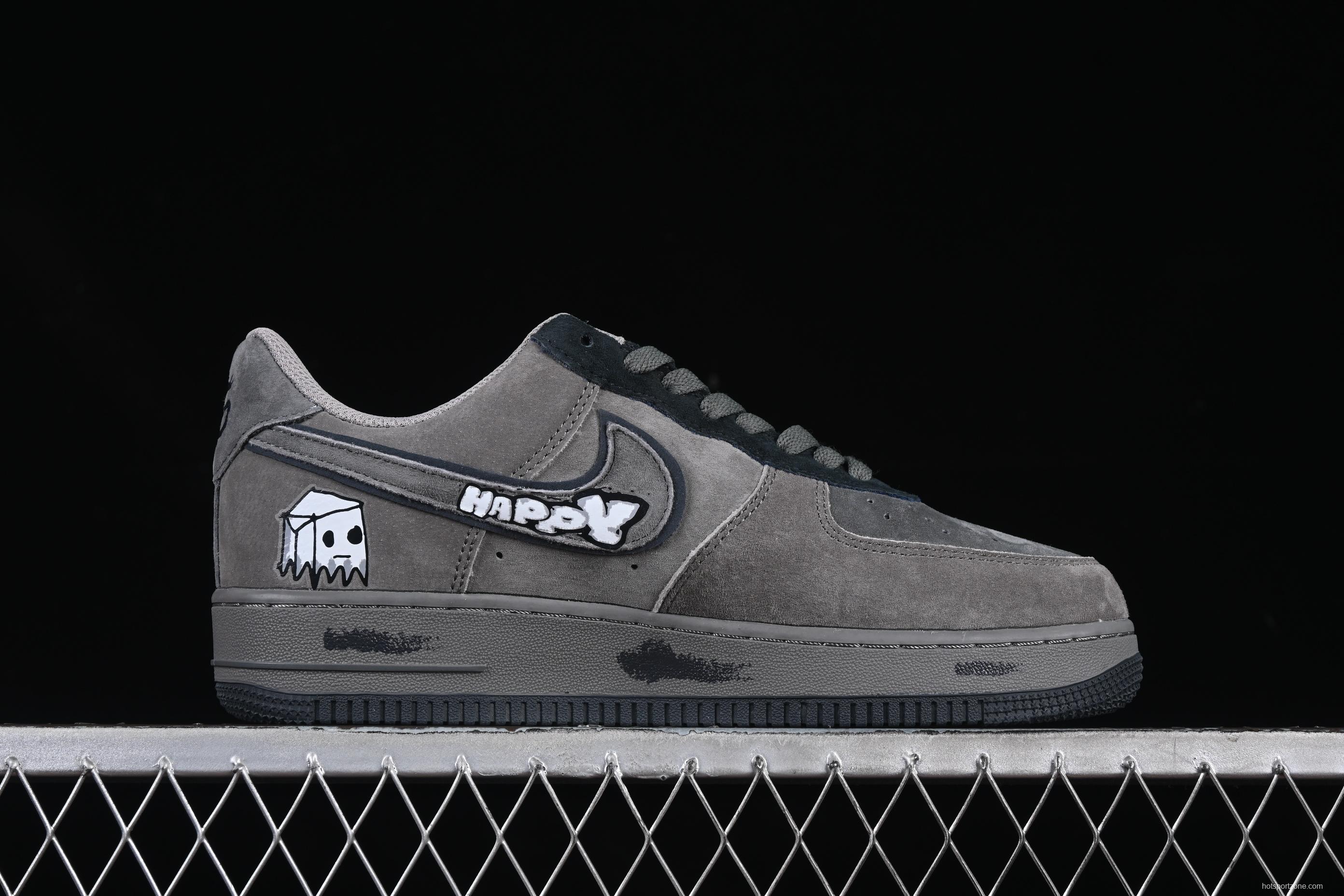 Nike Air Force 1'07 Low "Box Ghost" Comic Series Casual Sneakers - CD1221-806