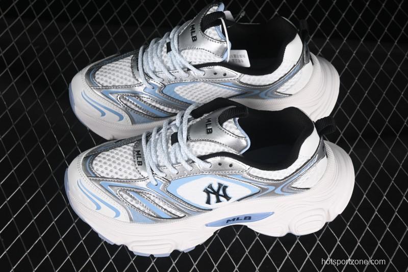 New York Yankees MLB Winner Chunky Height-Increasing Thick Sole Running Shoes - 3ASHWD15N50BLS