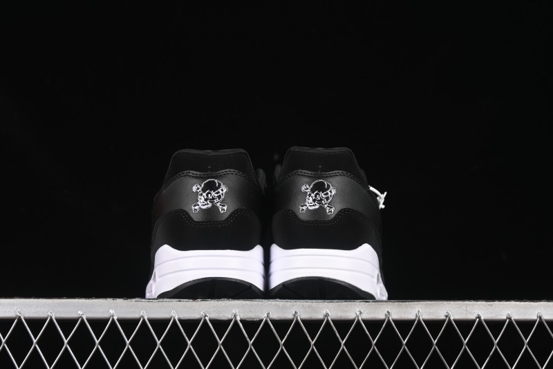 Nike Air Max 1 Retro Running Shoes with Half-Sole Air Cushion - 875844-001