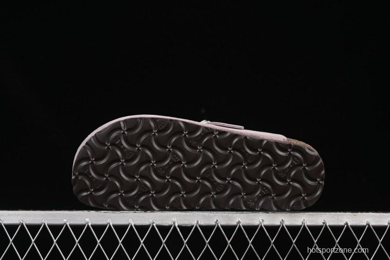 Birkenstock Arizona Soft Footbed Sandals with Suede Leather and Lambswool Lining - G.D4