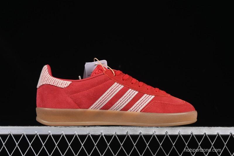Adidas Originals Gazelle Indoor Retro Casual Slip-Resistant Wear-Resistant Low-Top Sneakers - JI2756