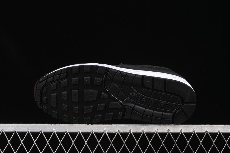 Nike Air Max 1 Retro Running Shoes with Half-Sole Air Cushion - 875844-001
