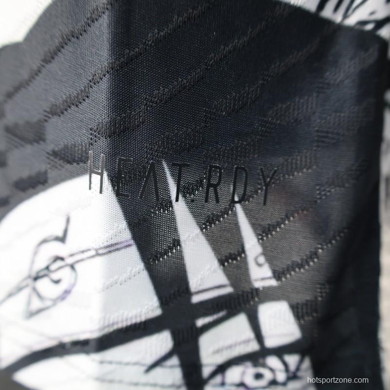 Player Version 2025 Japan Black with Anime Character Pattern Jersey