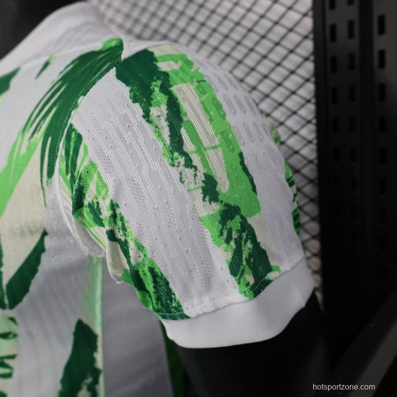 Player Version 2025 Nigeria Green/White Jersey