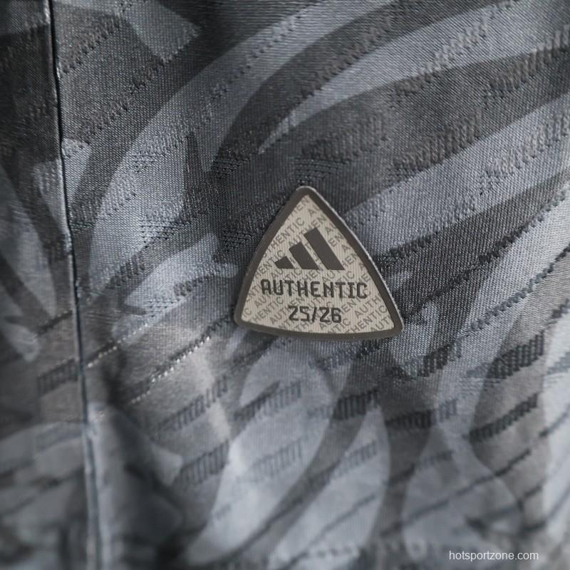 Player Version 25/26 Liverpool Black with Pink Accents Design Jersey