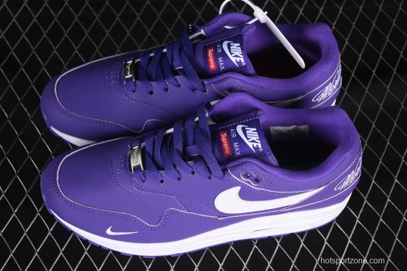 Nike Air Max 1 Retro Running Shoes with Half-Sole Air Cushion - HF8813-500