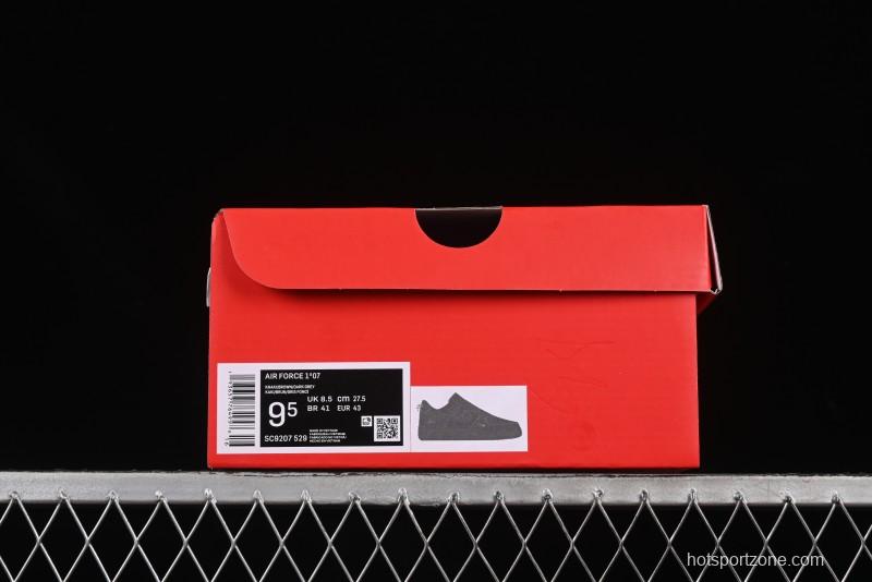 Nike Air Force 1'07 Low Lightning Collaboration Black Snake Scale Casual Sneakers - SC9207-529