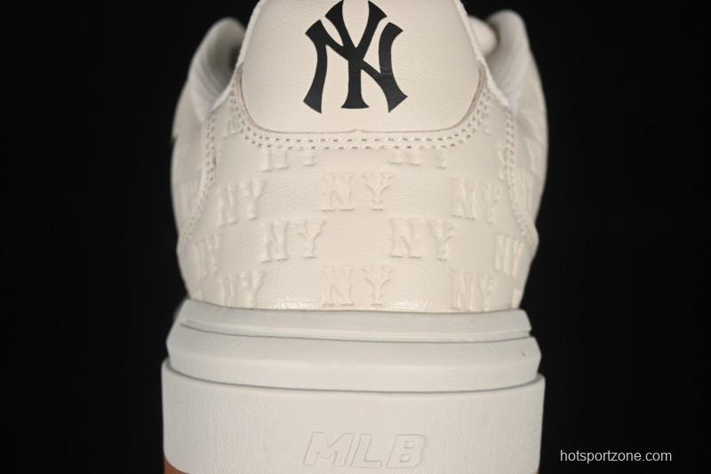 New York Yankees Chunky Liner Mid Denim Monogram Platform Sandals - 3ASXE015N50CRS