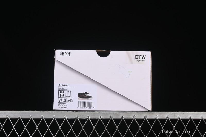 Vans Sk8-Mid Anaheim Collection Scottish Plaid Casual Low-Top Canvas Shoes - VN0A4UWIVNE