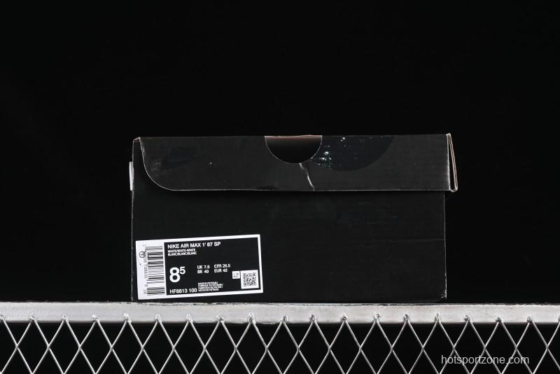 Nike Air Max 1 Retro Running Shoes with Half-Sole Air Cushion - HF8813-100