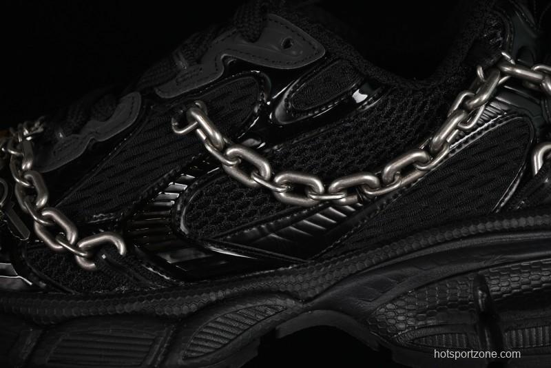 Balenciaga Phantom Sneaker 3XL Running Shoes with Transparent Heel Strap - W3XPL1882