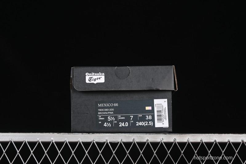 Onitsuka Tiger Mexico 66 Low-Top Leather Running Shoes - 1183C380-200