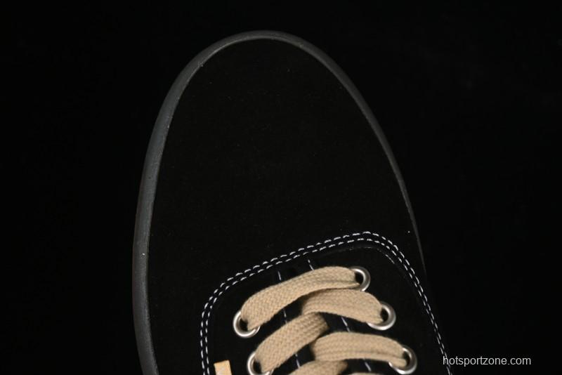 Vans Premium Authentic Suede Retro Sneakers with Translucent Rubber Sole - VN000CRQ6RJ