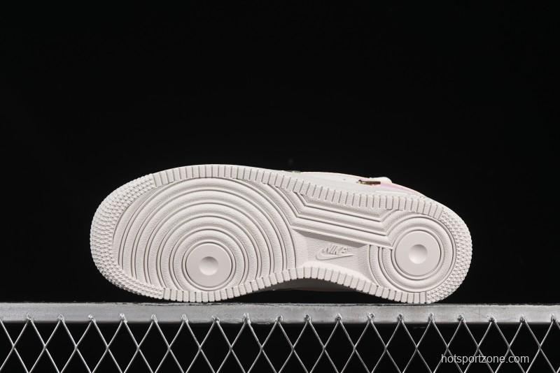 Nike Air Force 1 '07 Low Pink Sugar Low-Top Casual Sneakers - ZB2574-600