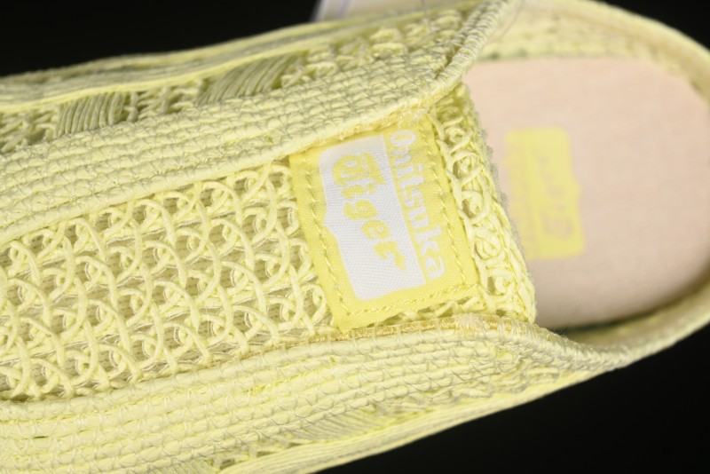Onitsuka Tiger Mexico 66 Sabot Slip-On Sneakers with Breathable Mesh Upper - 1183A707-750
