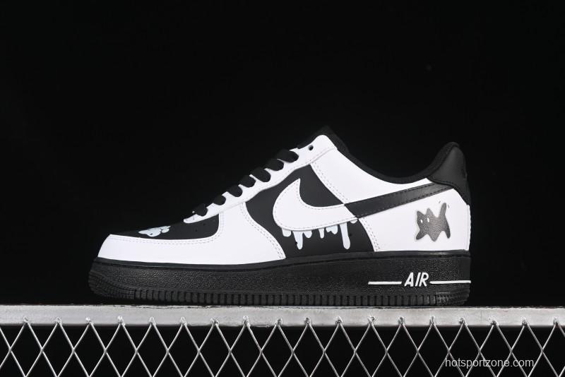 Nike Air Force 1'07 Low Custom Official Hot Style 2D Theme Gray Zone Casual Sneakers - ZH0316-077